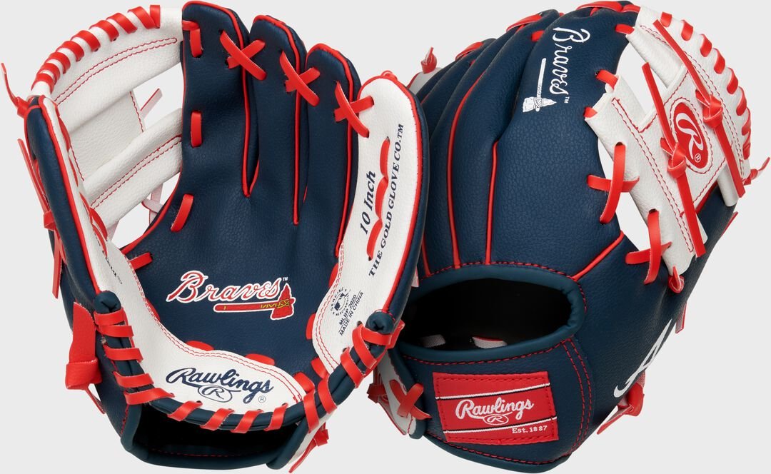 Atlanta Braves 10-Inch Team Logo Glove