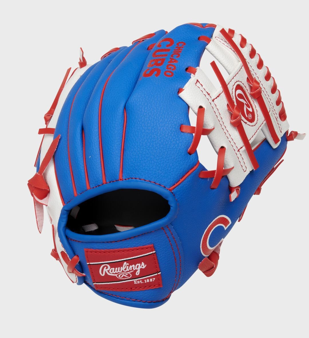 Chicago Cubs 10-Inch Team Logo Glove - Image 3