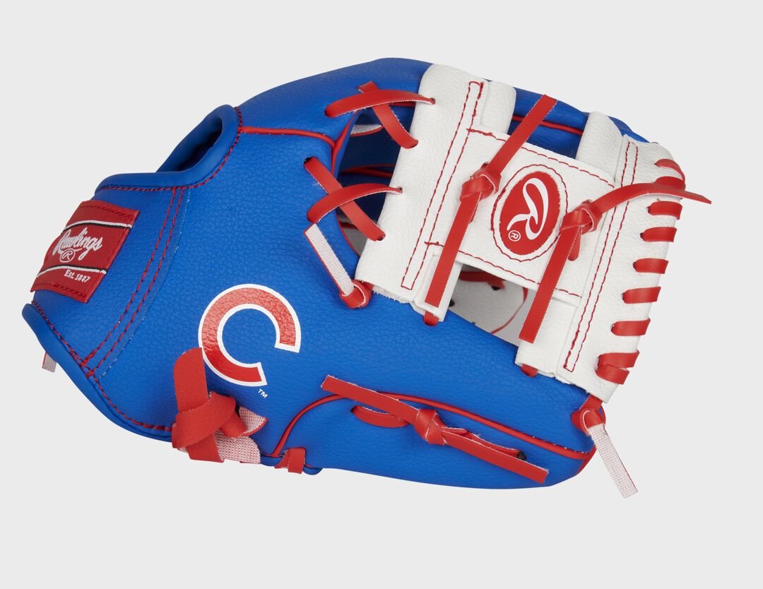 Chicago Cubs 10-Inch Team Logo Glove - Image 2