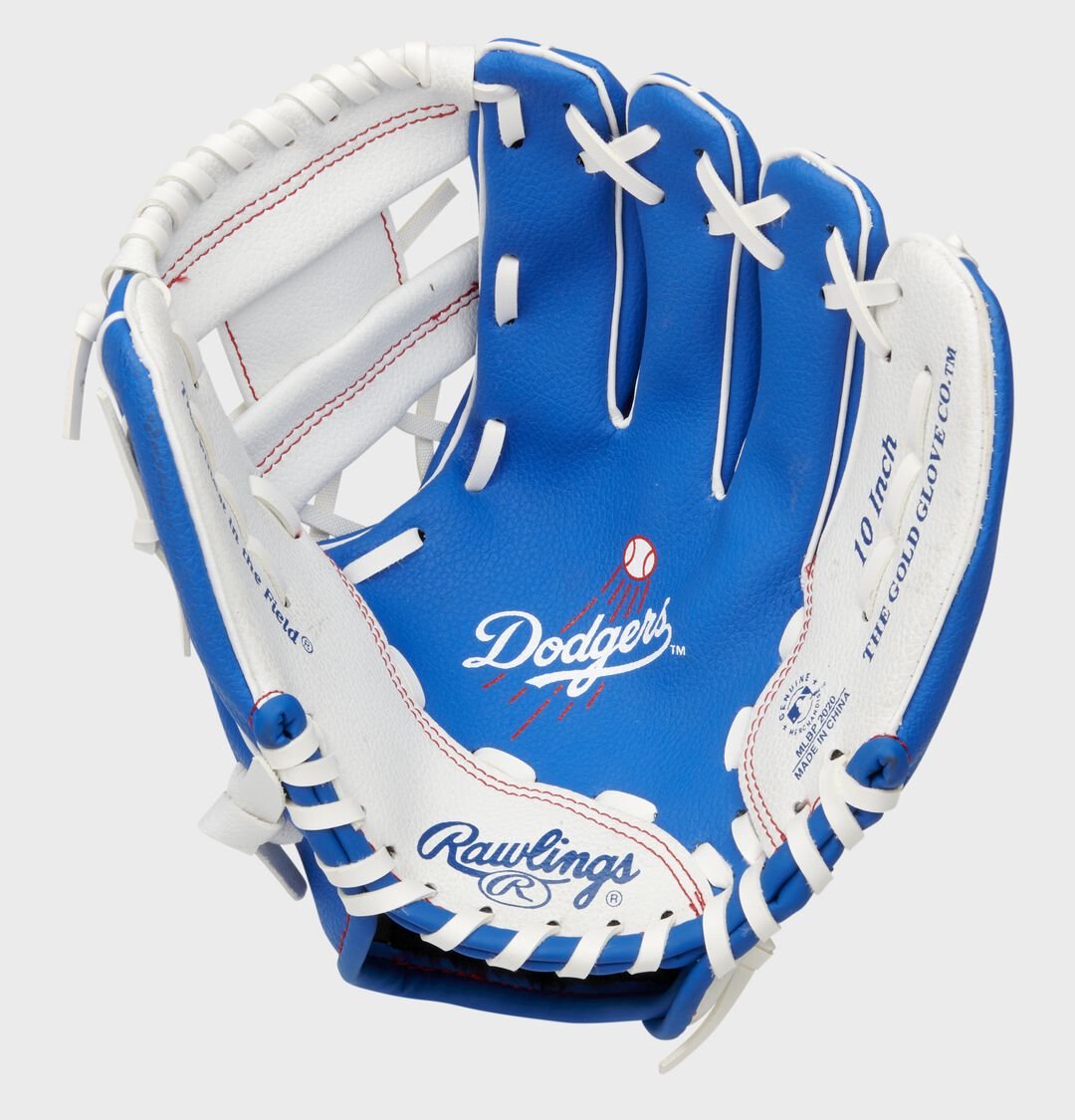 Los Angeles Dodgers 10-Inch Team Logo Glove - Image 4