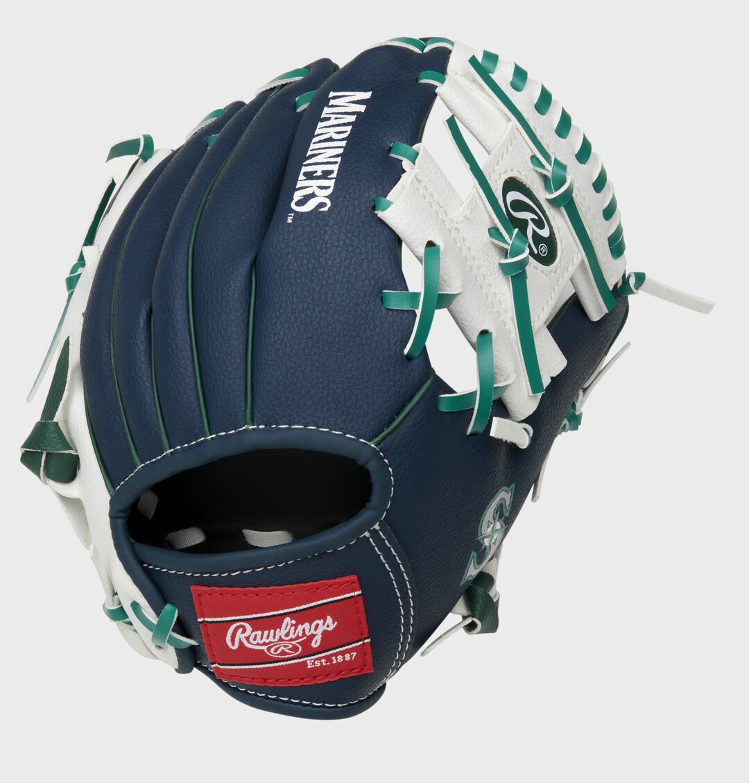 Seattle Mariners 10-Inch Team Logo Glove - Image 3