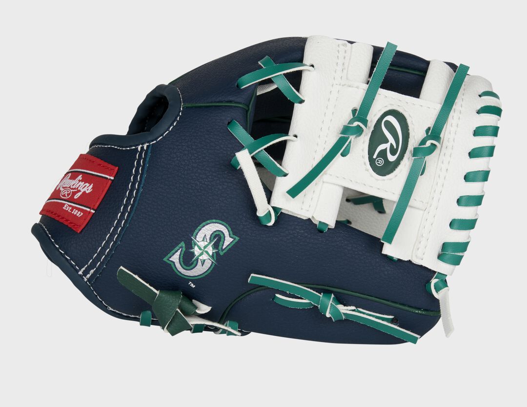 Seattle Mariners 10-Inch Team Logo Glove - Image 2