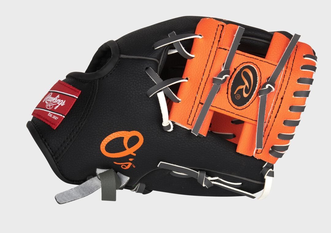 Baltimore Orioles 10-Inch Team Logo Glove - Image 2