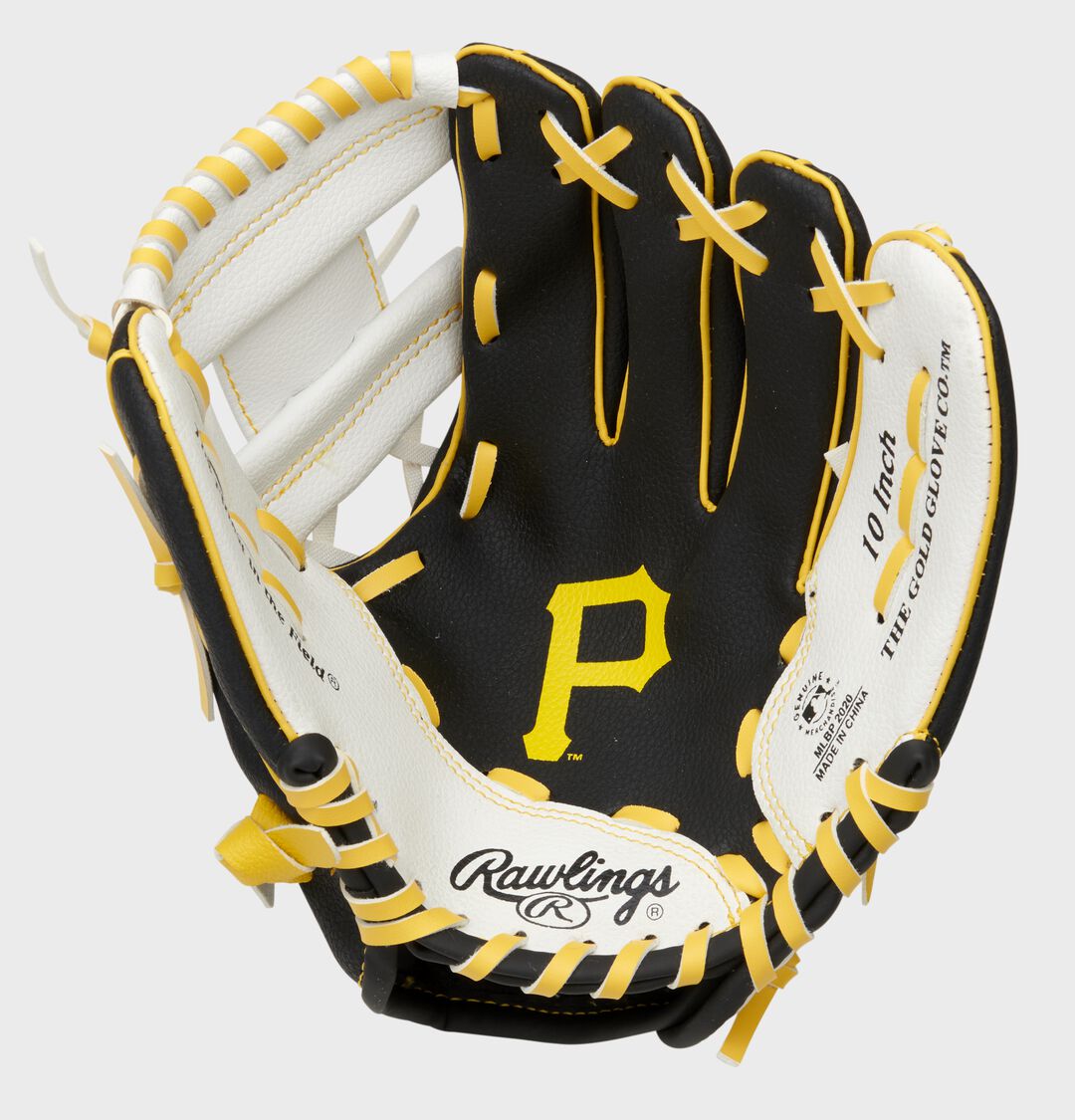 Pittsburgh Pirates 10-Inch Team Logo Glove - Image 4