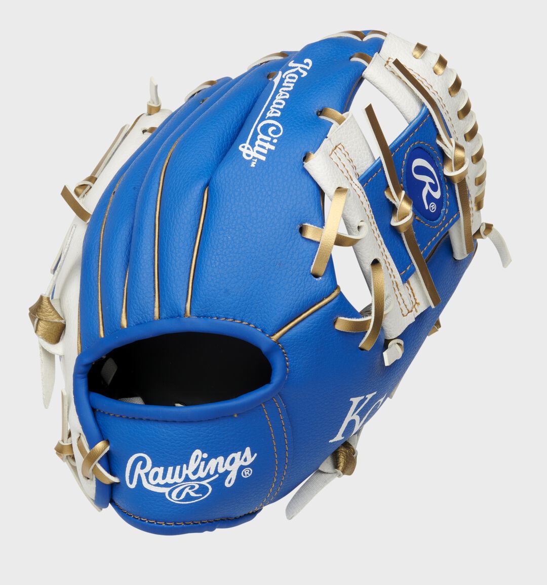 Kansas City Royals 10-Inch Team Logo Glove - Image 3