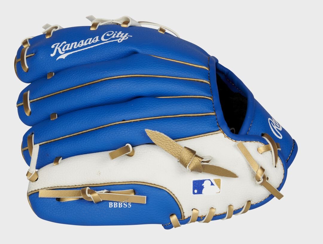 Kansas City Royals 10-Inch Team Logo Glove - Image 5