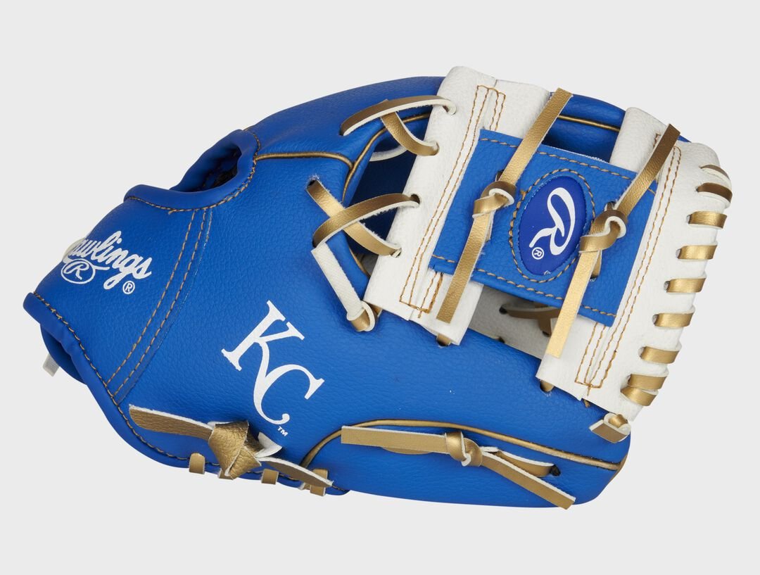 Kansas City Royals 10-Inch Team Logo Glove - Image 2