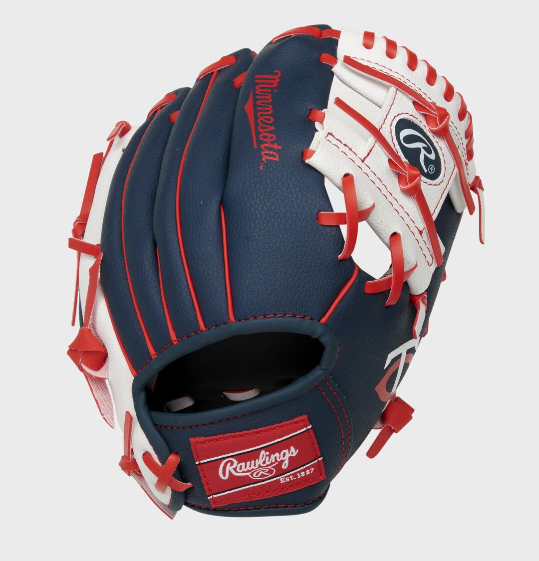 Minnesota Twins 10-Inch Team Logo Glove - Image 3