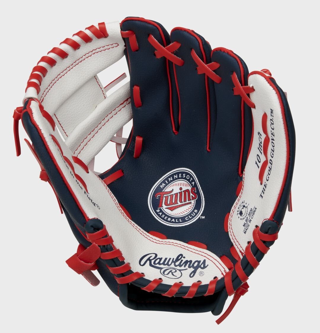 Minnesota Twins 10-Inch Team Logo Glove - Image 4