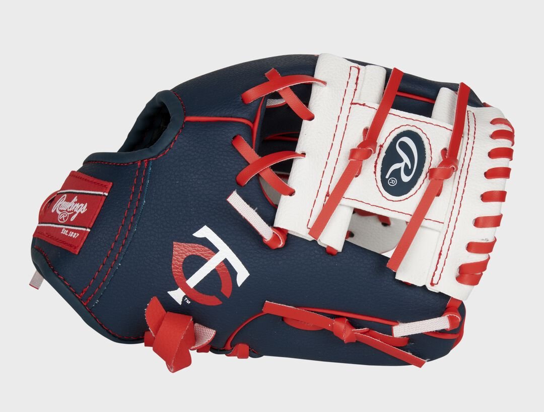 Minnesota Twins 10-Inch Team Logo Glove - Image 2