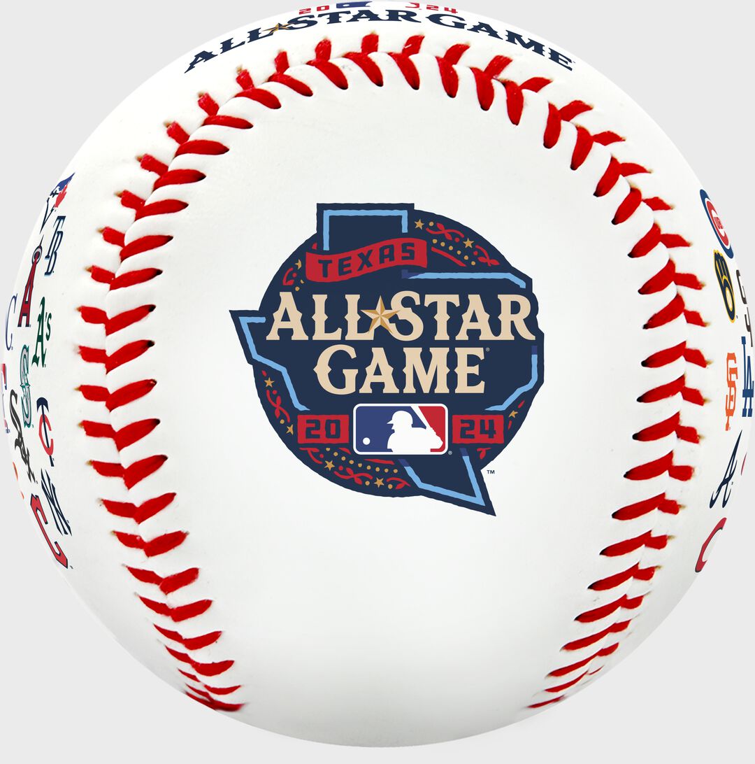 2024 MLB All-Star Game Team Logos Replica Baseball 1 Ball - Image 4