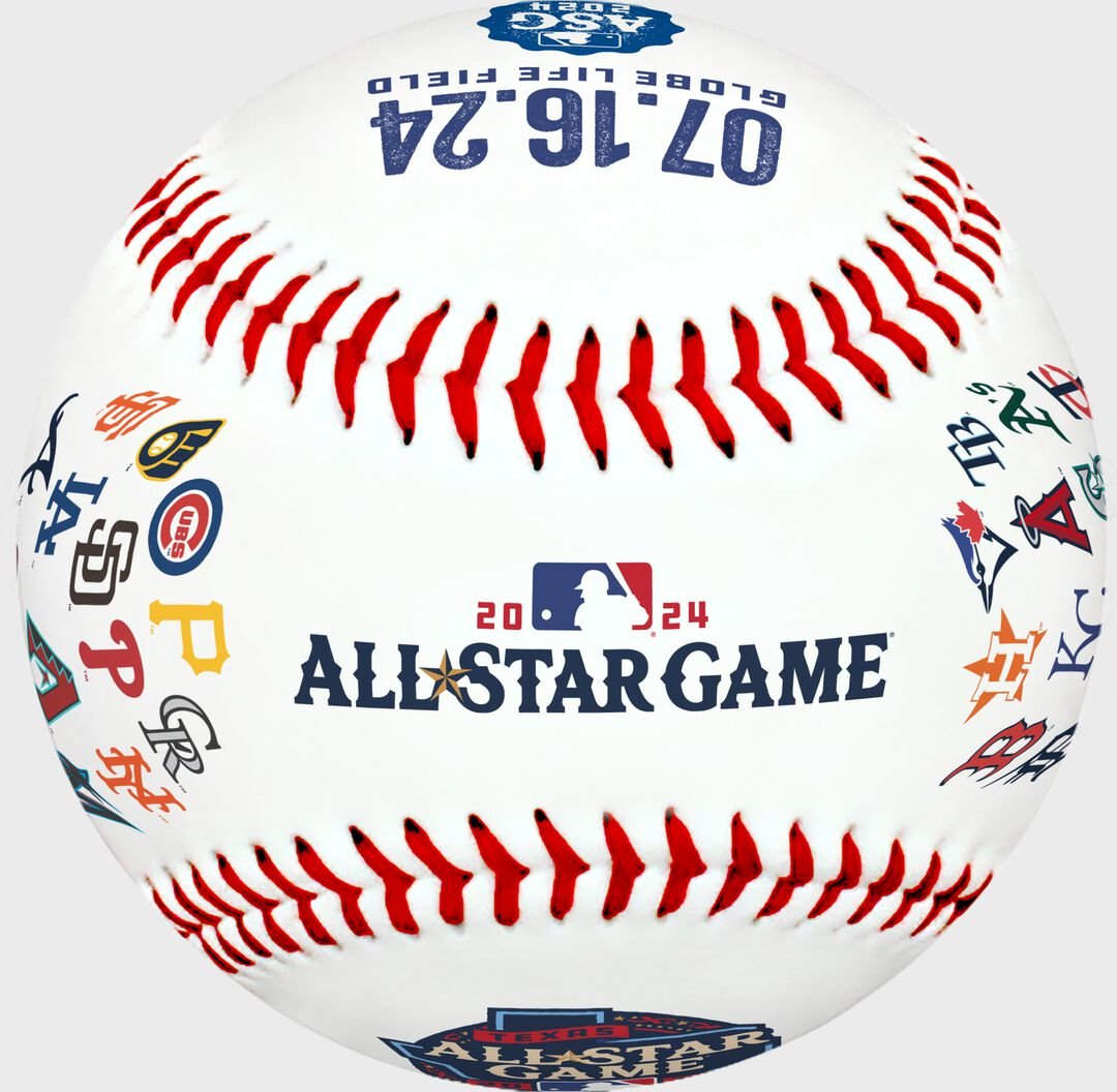 2024 MLB All-Star Game Team Logos Replica Baseball 1 Ball