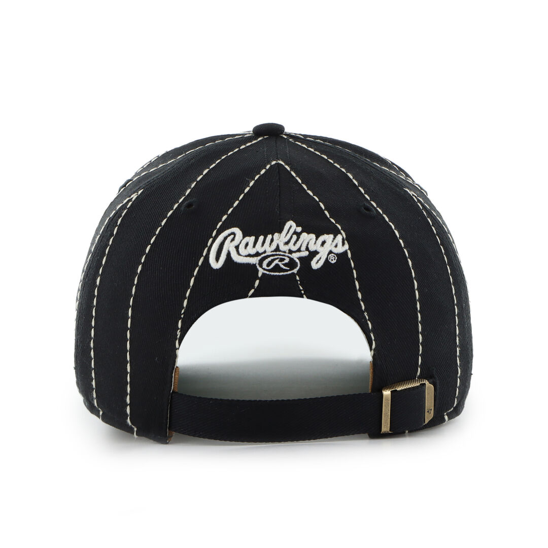 Chicago White Sox Rawlings '47 Brand Pinstripe Hitch Hat - Image 4