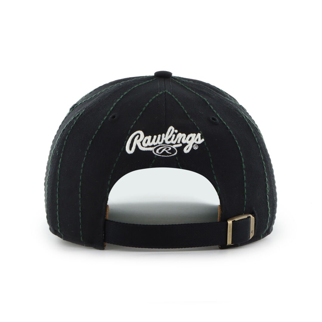 Athletics Baseball Rawlings '47 Brand Pinstripe Hitch Hat - Image 4