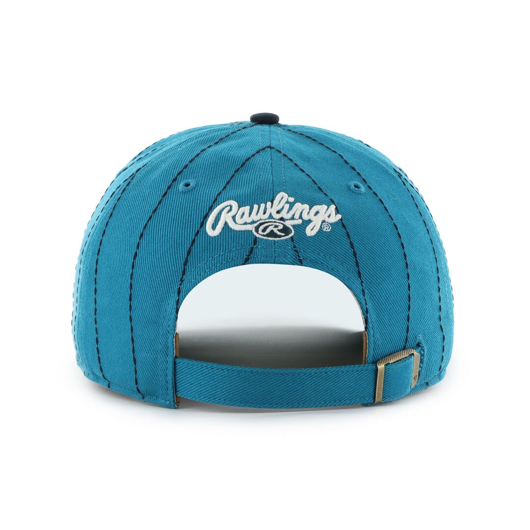 Seattle Mariners Rawlings '47 Brand Pinstripe Hitch Hat - Image 4