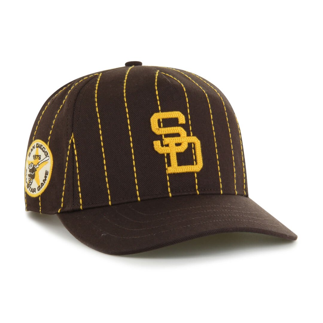San Diego Padres Rawlings '47 Brand Pinstripe Hitch Hat - Image 2