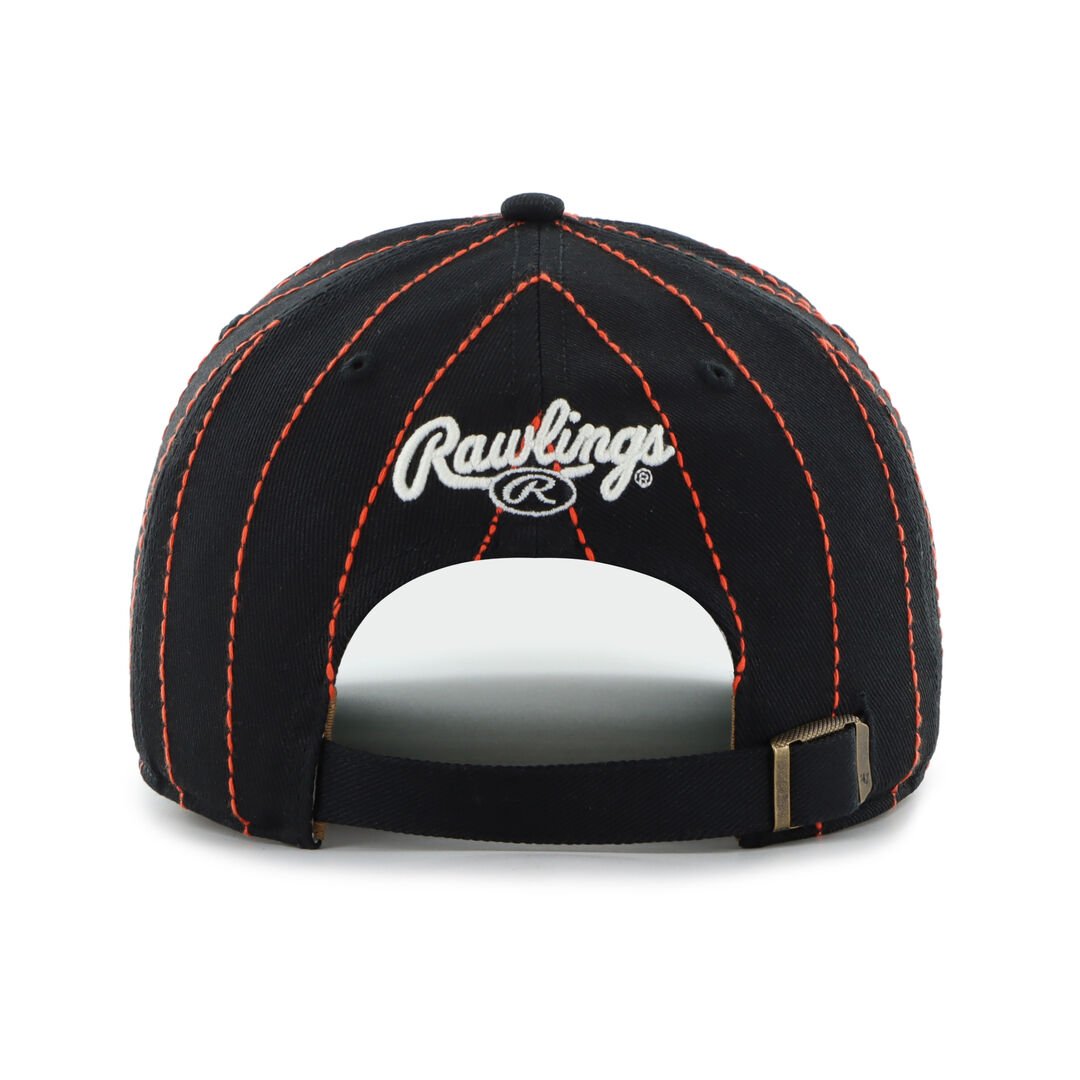 San Francisco Giants Rawlings '47 Brand Pinstripe Hitch Hat - Image 4