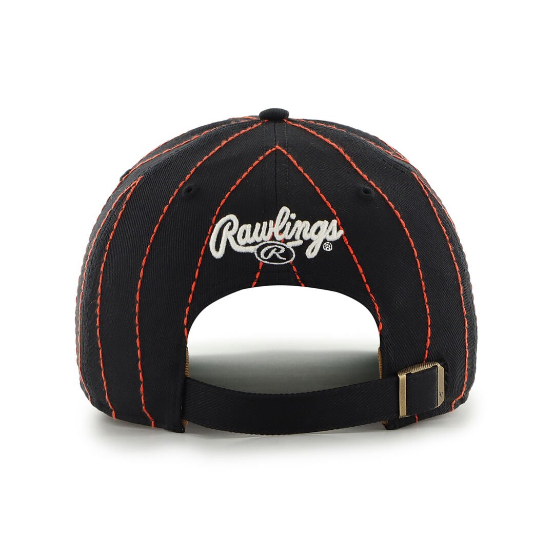 Baltimore Orioles Rawlings '47 Brand Pinstripe Hitch Hat - Image 4