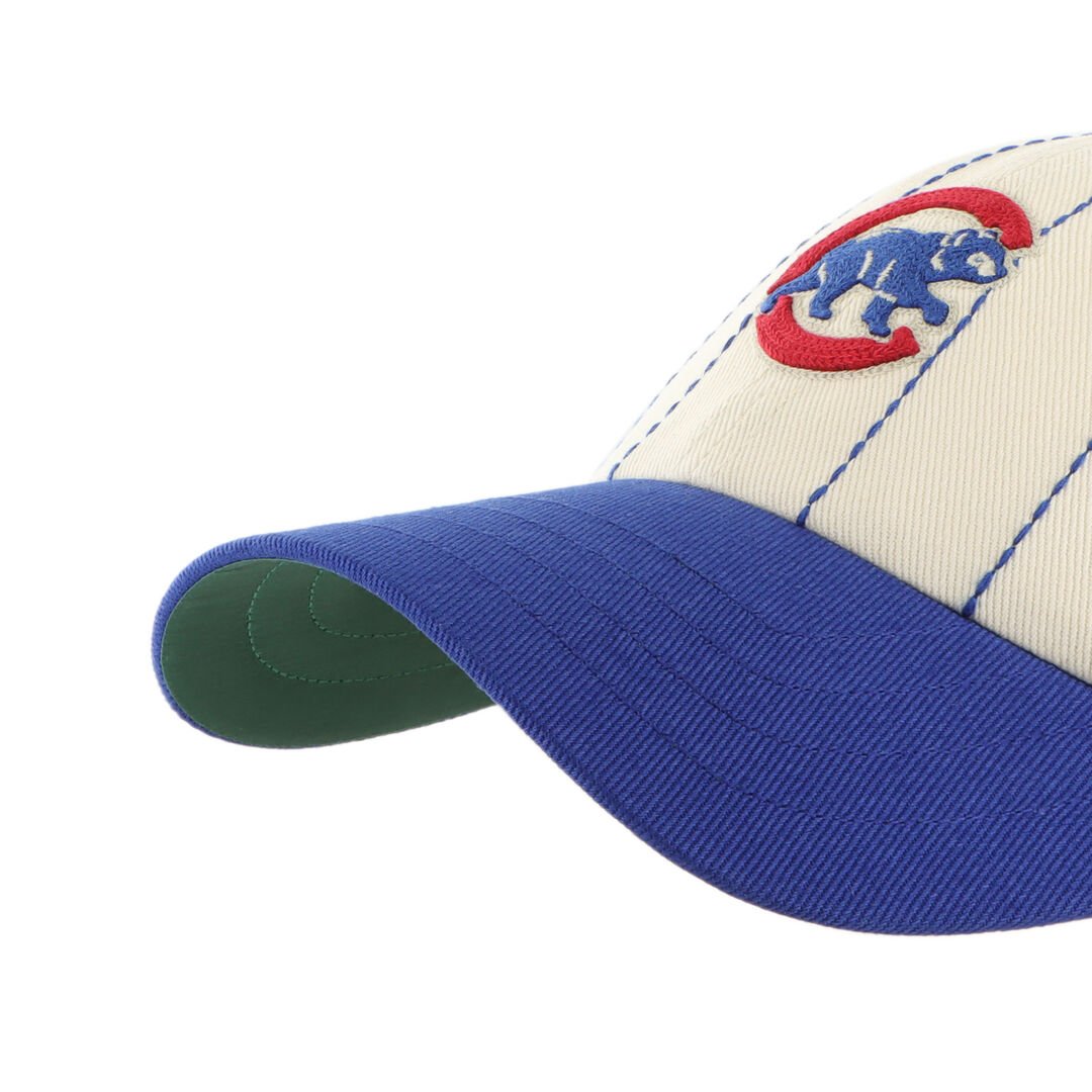 Chicago Cubs Rawlings '47 Brand Pinstripe Clean Up Hat - Image 5