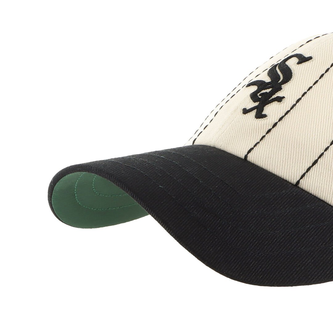 Chicago White Sox Rawlings '47 Brand Pinstripe Clean Up Hat - Image 5