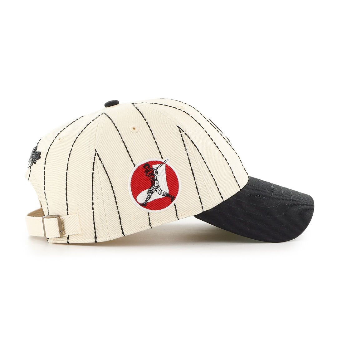 Chicago White Sox Rawlings '47 Brand Pinstripe Clean Up Hat - Image 3