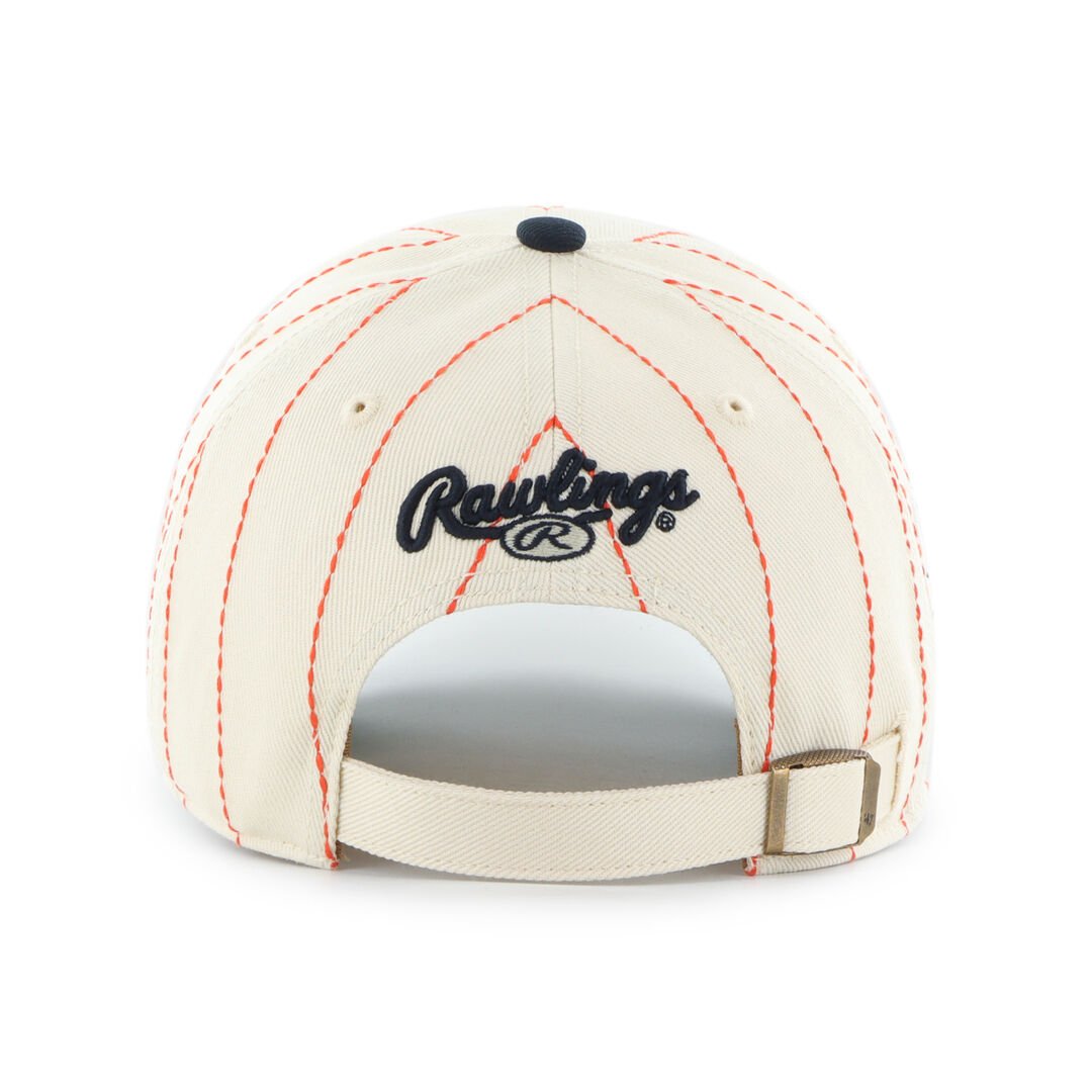 Detroit Tigers Rawlings '47 Brand Pinstripe Clean Up Hat - Image 4