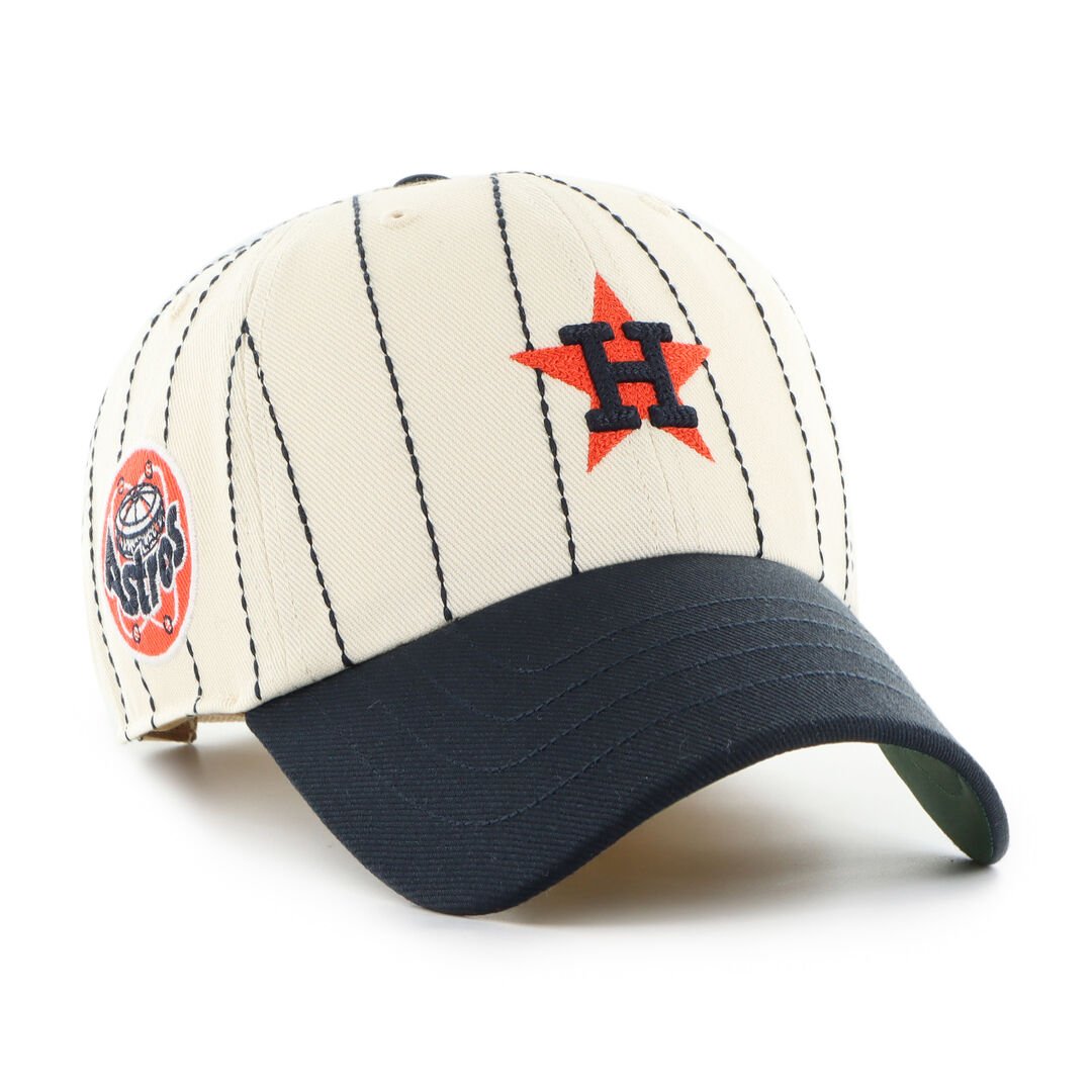 Houston Astros Rawlings '47 Brand Pinstripe Clean Up Hat - Image 2