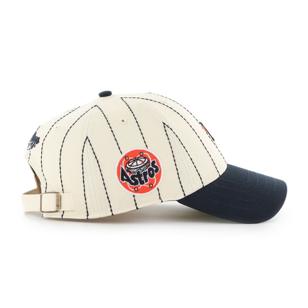 Houston Astros Rawlings '47 Brand Pinstripe Clean Up Hat - Image 3
