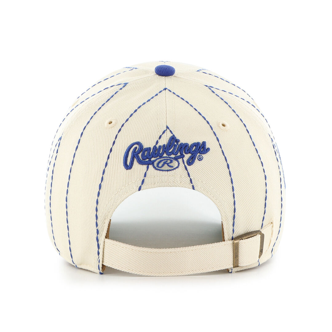 Kansas City Royals Rawlings '47 Brand Pinstripe Clean Up Hat - Image 4