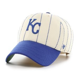 Kansas City Royals Rawlings '47 Brand Pinstripe Clean Up Hat