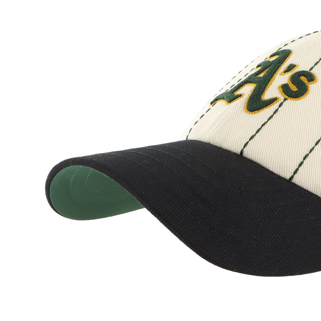 Athletics Baseball Rawlings '47 Brand Pinstripe Clean Up Hat - Image 5