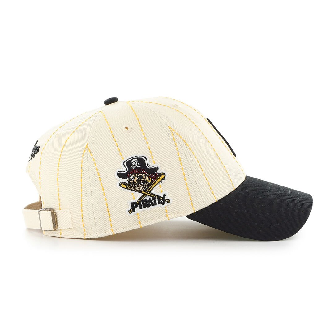 Pittsburgh Pirates Rawlings '47 Brand Pinstripe Clean Up Hat - Image 3