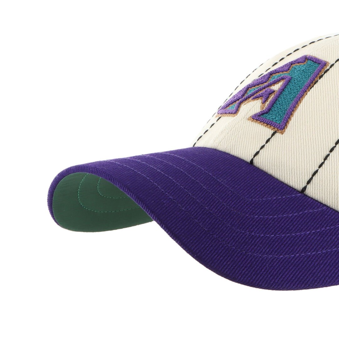 Arizona Diamondbacks Rawlings '47 Brand Pinstripe Clean Up Hat - Image 5