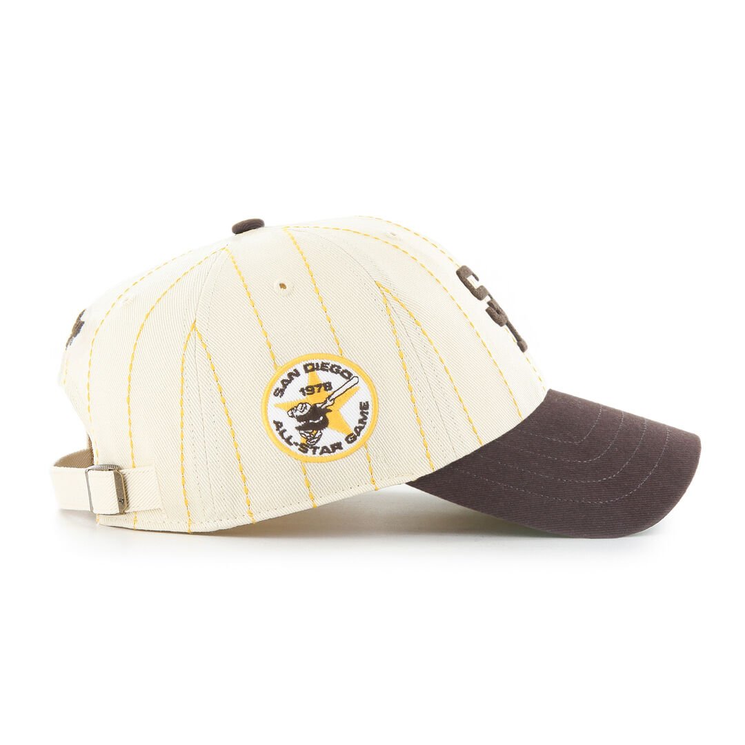 San Diego Padres Rawlings '47 Brand Pinstripe Clean Up Hat - Image 3