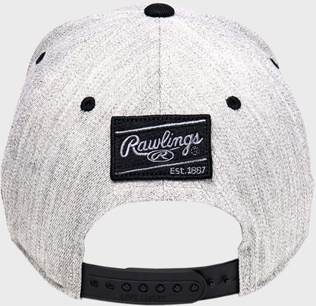 Rawlings Black Clover "Baseball is Life" Snapback Hat | Adult & Youth - Image 2