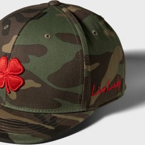 Rawlings Black Clover Game Day Camo Fitted Hat