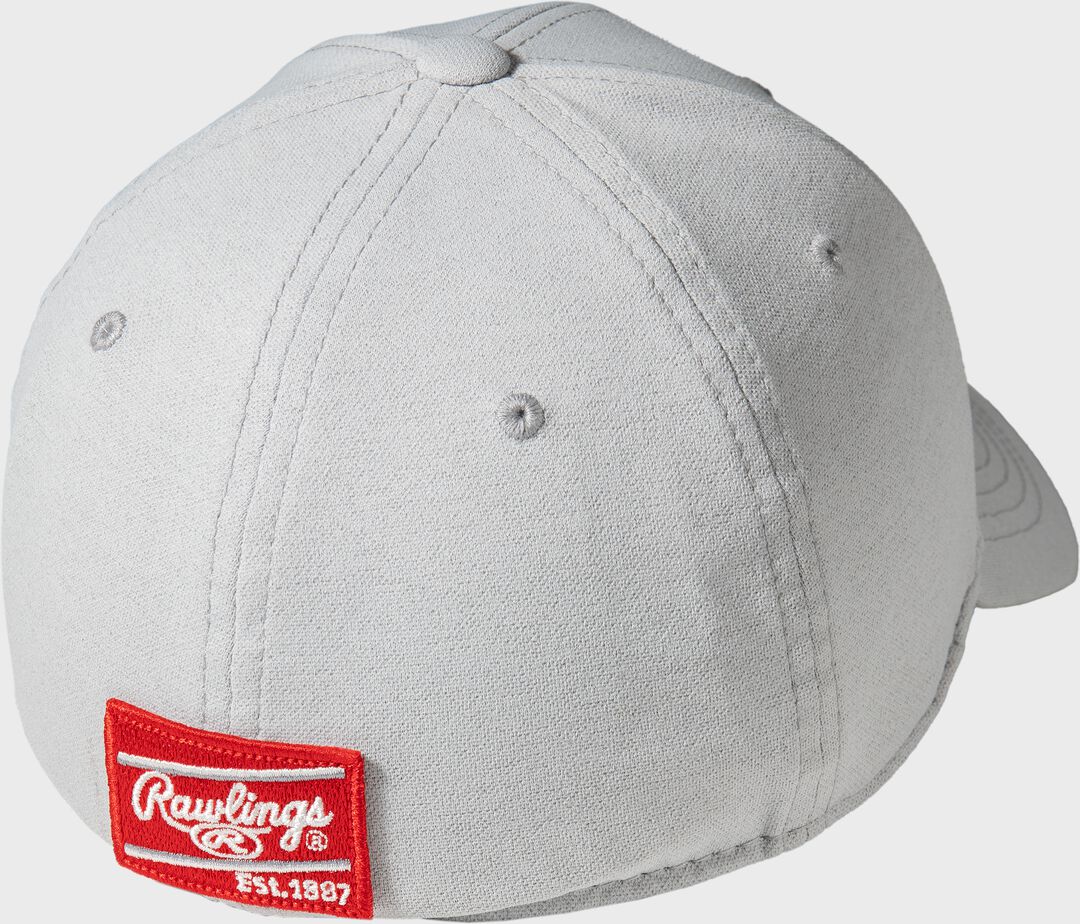 Rawlings Black Clover Outfield Fitted Hat - Image 2