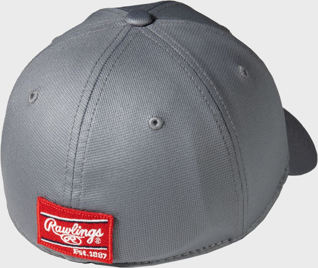 Rawlings Black Clover Plate Pride Fitted Hat - Image 2