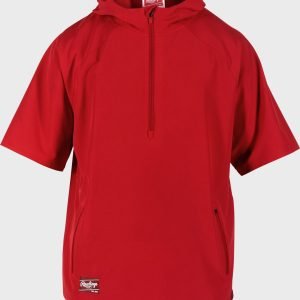 Rawlings ColorSync Short Sleeve Hooded Cage Jacket
