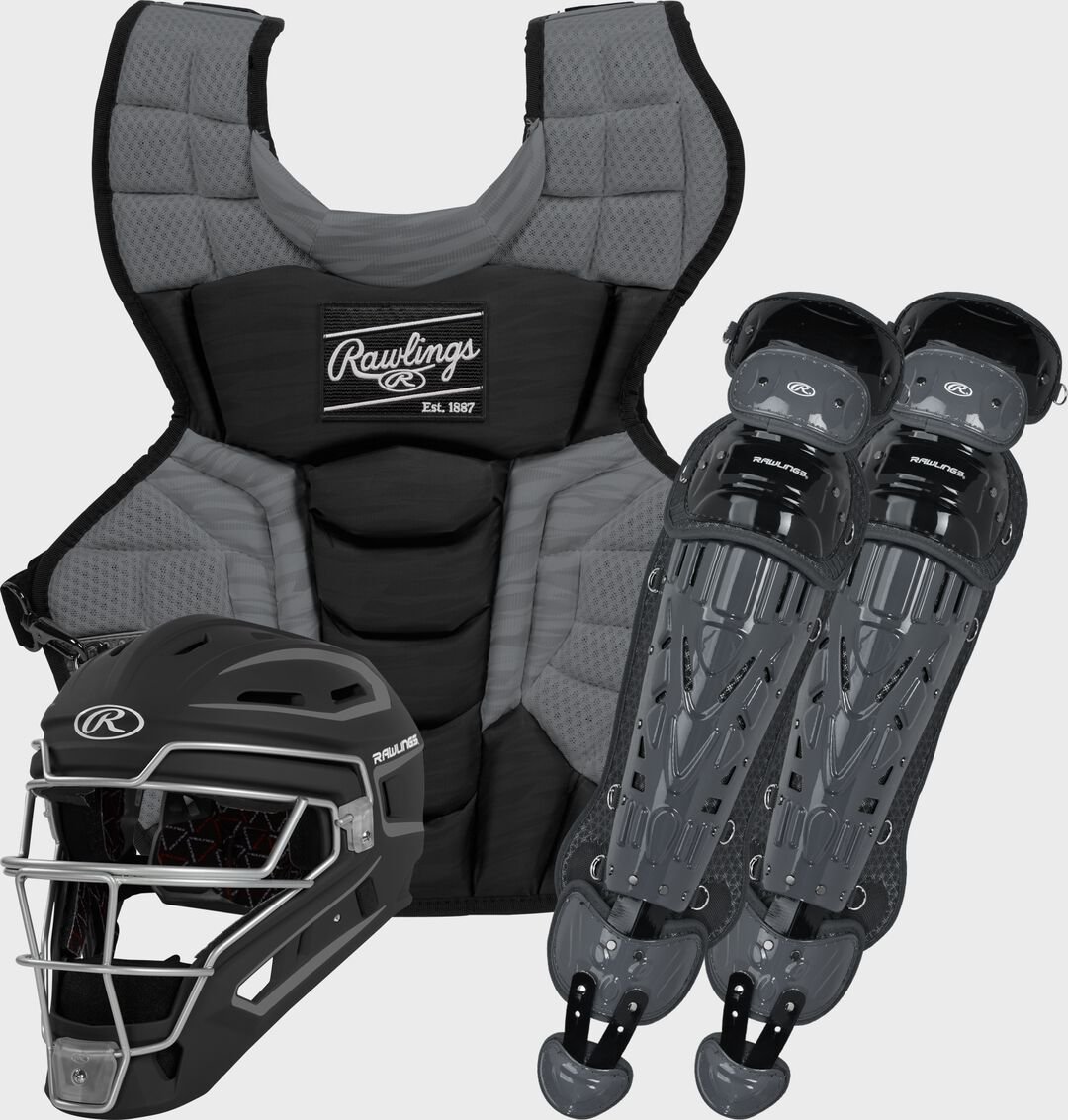 Rawlings Velo 2.0 Catcher's Gear Set Adult Intermediate Youth