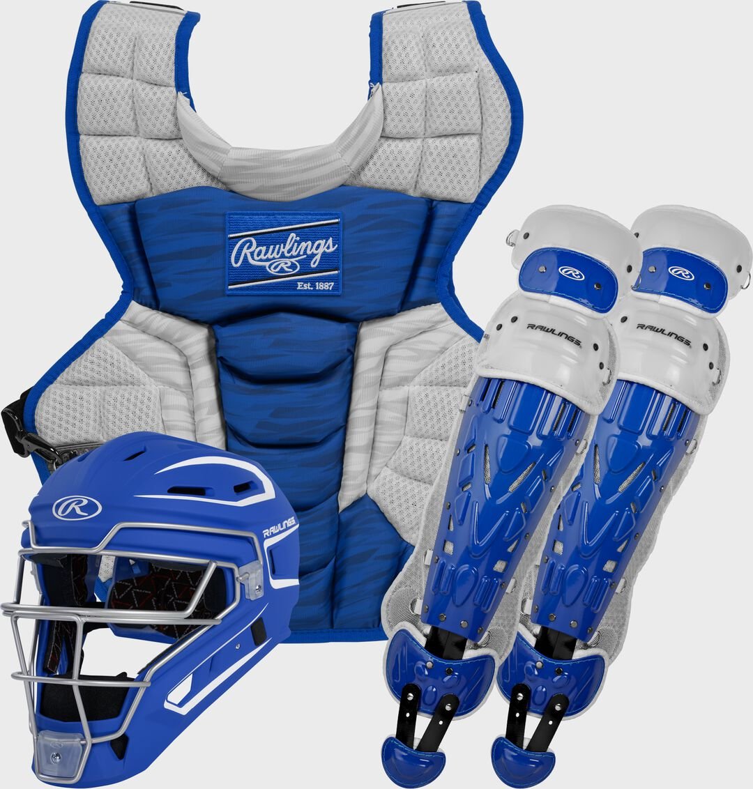 Rawlings Velo 2.0 Catcher's Gear Set Adult Intermediate Youth - Image 5