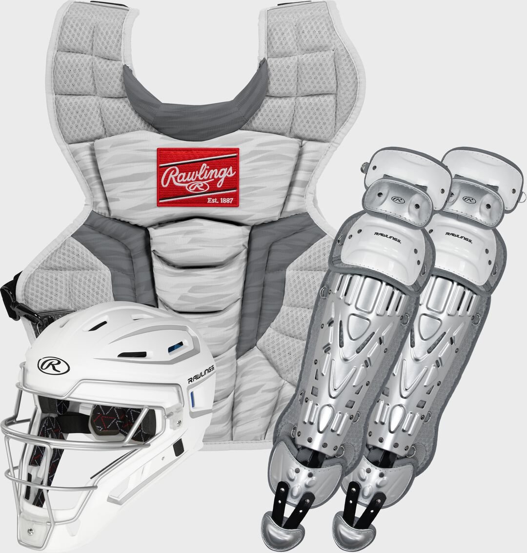 Rawlings Velo 2.0 Catcher's Gear Set Adult Intermediate Youth - Image 2