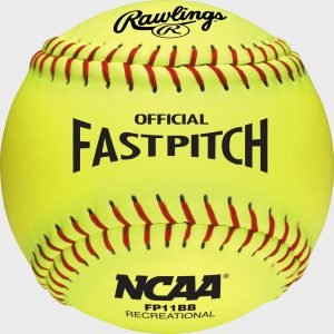 Rawlings 11-Inch NCAA Recreational Fastpitch Softball 6 Pack or Dozen