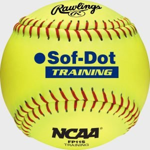 Rawlings 11-Inch NCAA Soft Poly-Core Fastpitch Training Ball Dozen