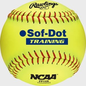 Rawlings 12-Inch NCAA Soft Poly-Core Fastpitch Training Ball Dozen
