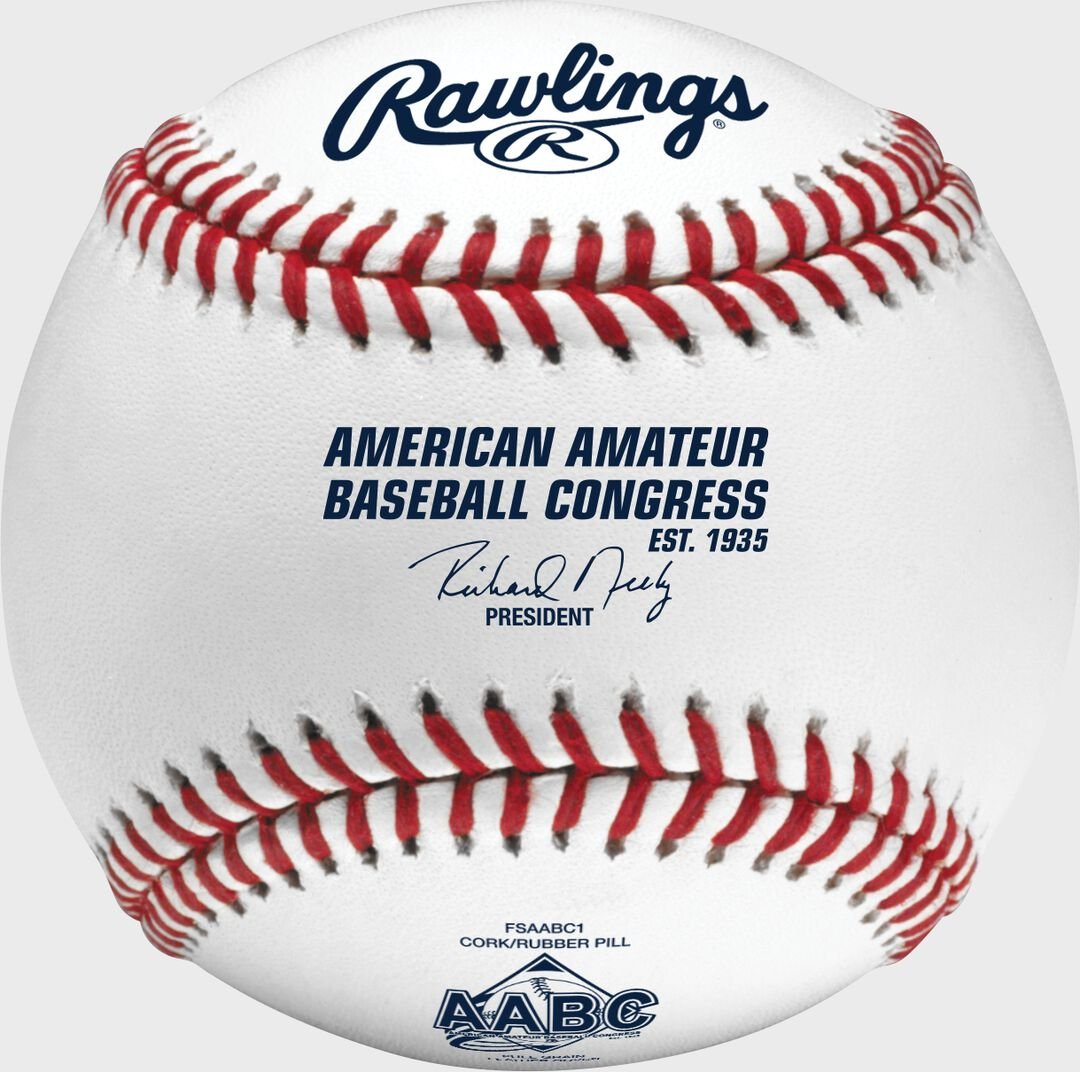 American Amateur Baseball Congress Flat Seam Baseball FSAABC1