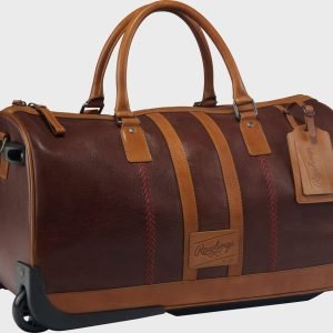 Rawlings Heritage Wheeled Duffle Bag Brown