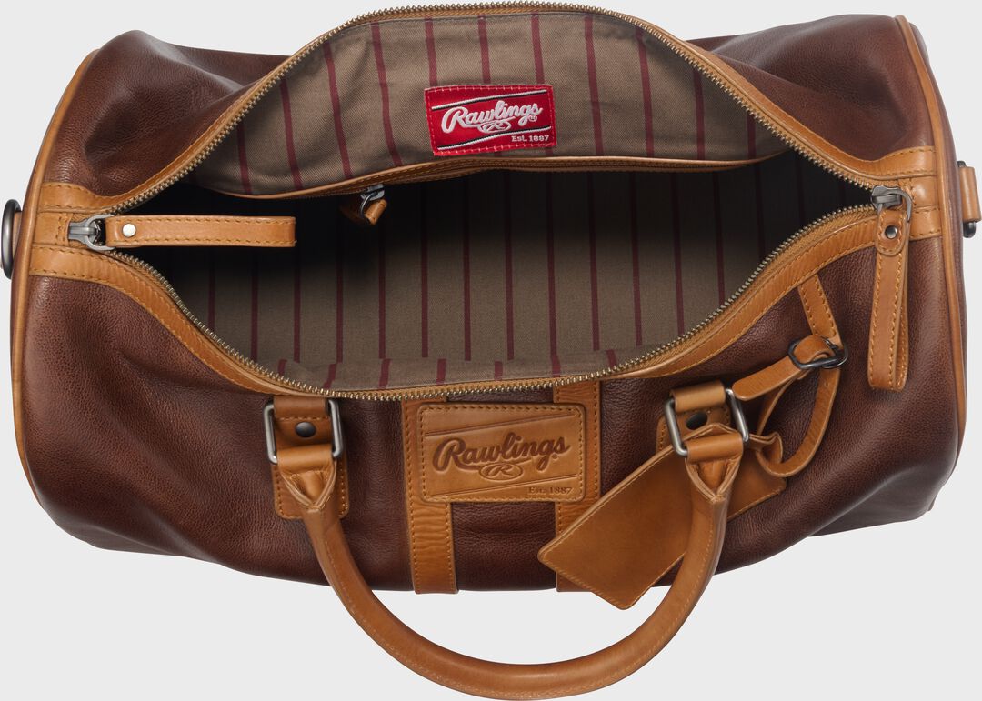 Rawlings Heritage Duffle Bag Brown - Image 4