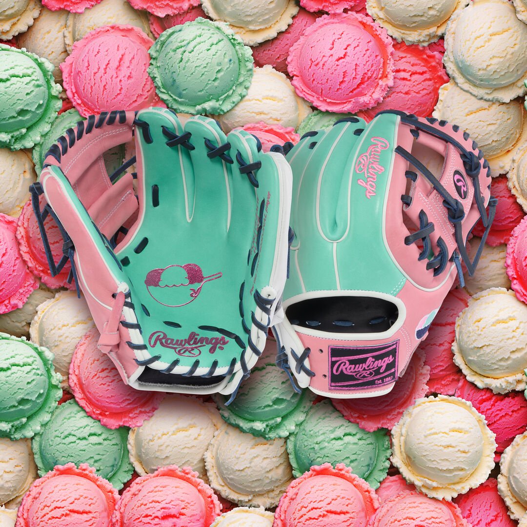 Rawlings Ice Cream Bowl Heart of the Hide 11.5 in Infield Glove Right Hand Throw
