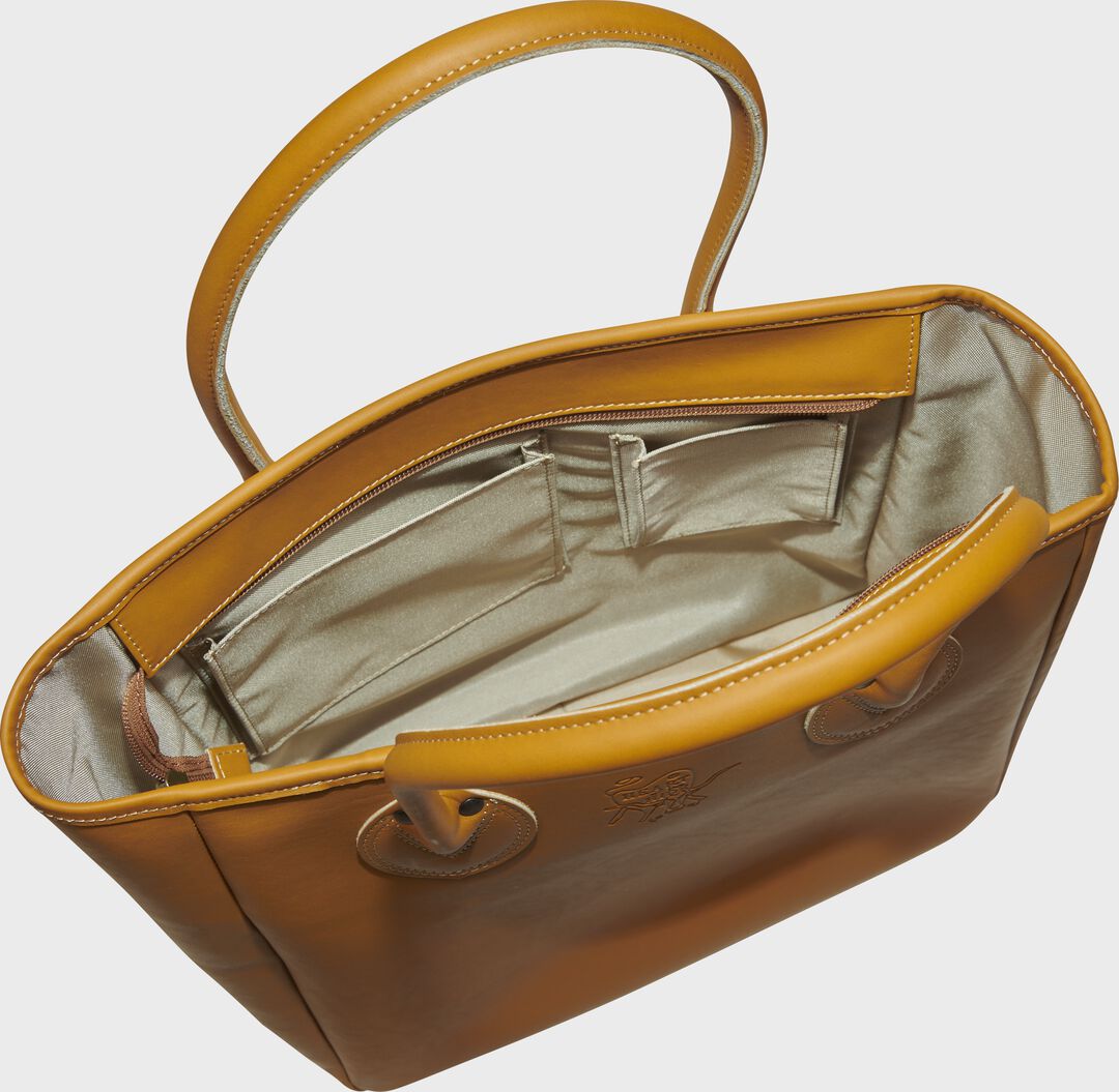 Heart of the Hide Tan Large Tote Bag - Image 2